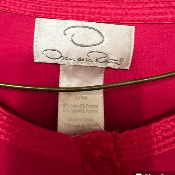 Vintage Oscar de la Renta Long Sleeve Top – Size Medium - Picture 2 of 4